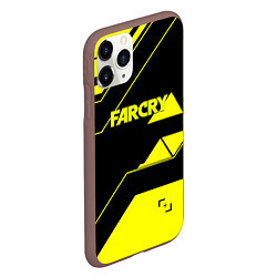 Чехол iPhone 11 Pro матовый Farcry geometry sport, цвет: 3D-коричневый — фото 2