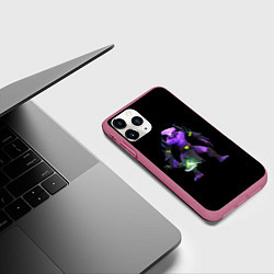 Чехол iPhone 11 Pro матовый Void Dota 2, цвет: 3D-малиновый — фото 2