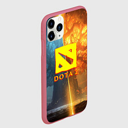 Чехол iPhone 11 Pro матовый DOTA 2 лес эльфов, цвет: 3D-малиновый — фото 2