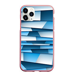 Чехол iPhone 11 Pro матовый Geometry line, цвет: 3D-баблгам