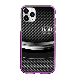 Чехол iPhone 11 Pro матовый Honda metalic, цвет: 3D-фиолетовый