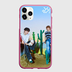 Чехол iPhone 11 Pro матовый ATE Stray Kids Bang Chan I N Lee Know Changbin