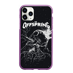 Чехол iPhone 11 Pro матовый The offspring Supercharged, цвет: 3D-фиолетовый