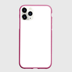 Чехол iPhone 11 Pro матовый The island, цвет: 3D-малиновый