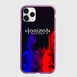Чехол iPhone 11 Pro матовый Horizon: Zero Dawn flame steel, цвет: 3D-фиолетовый