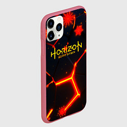 Чехол iPhone 11 Pro матовый Horizon Zero Dawn winter, цвет: 3D-малиновый — фото 2