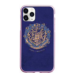 Чехол iPhone 11 Pro матовый Happy Christmas - Hogwarts