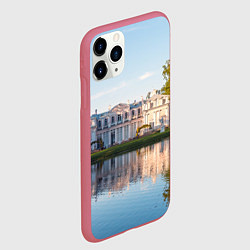 Чехол iPhone 11 Pro матовый Китайский дворец в Ораниенбауме, цвет: 3D-малиновый — фото 2