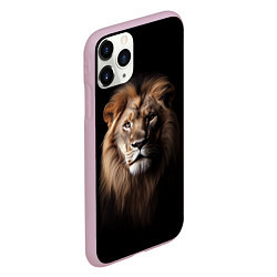 Чехол iPhone 11 Pro матовый Mufasa, цвет: 3D-розовый — фото 2