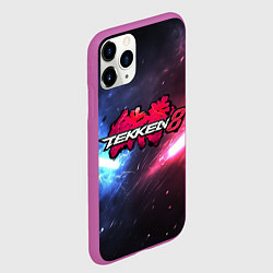 Чехол iPhone 11 Pro матовый Сопротивление в Tekken 8, цвет: 3D-фиолетовый — фото 2