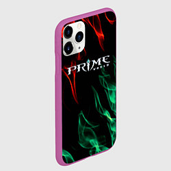 Чехол iPhone 11 Pro матовый Prima world flame, цвет: 3D-фиолетовый — фото 2