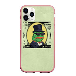 Чехол iPhone 11 Pro матовый Pepe is the main cryptocurrency, цвет: 3D-баблгам