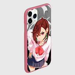 Чехол iPhone 11 Pro матовый Дандадан: Момо Аясэ, цвет: 3D-малиновый — фото 2
