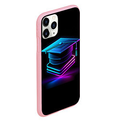 Чехол iPhone 11 Pro матовый Неоновая шапочка магистра, цвет: 3D-баблгам — фото 2