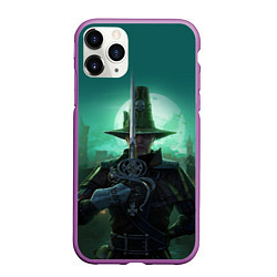 Чехол iPhone 11 Pro матовый Victor Saltzpyre - Warhammer, цвет: 3D-фиолетовый