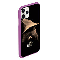 Чехол iPhone 11 Pro матовый Гэндальф из Властелин колец, цвет: 3D-фиолетовый — фото 2