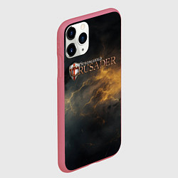Чехол iPhone 11 Pro матовый Stronghold сrusader гроза крестоносцев, цвет: 3D-малиновый — фото 2