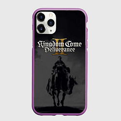Чехол iPhone 11 Pro матовый Kingdom come deliverance 2, цвет: 3D-фиолетовый