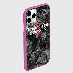 Чехол iPhone 11 Pro матовый Kingdom Come Deliverance 2, цвет: 3D-фиолетовый — фото 2