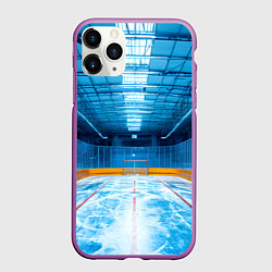 Чехол iPhone 11 Pro матовый Хоккейная коробка