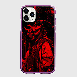 Чехол iPhone 11 Pro матовый Кибернетический Они