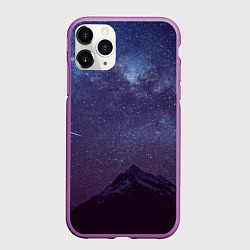 Чехол iPhone 11 Pro матовый Flawless Space