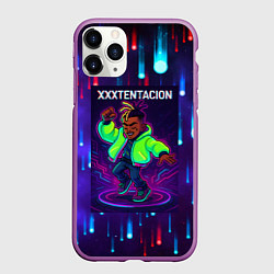 Чехол iPhone 11 Pro матовый XXXTentacion танцор, цвет: 3D-фиолетовый