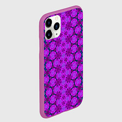 Чехол iPhone 11 Pro матовый Фиолетово-синяя метаморфоза, цвет: 3D-фиолетовый — фото 2