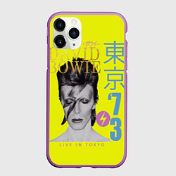 Чехол iPhone 11 Pro матовый David Bowie 1973