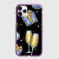 Чехол iPhone 11 Pro матовый Новогодний вайб