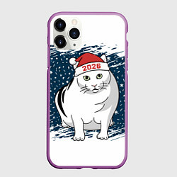 Чехол iPhone 11 Pro матовый Кот Бендер - 2026