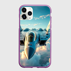 Чехол iPhone 11 Pro матовый Стремительный страж небес