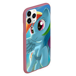 Чехол iPhone 11 Pro матовый My littlle pony, цвет: 3D-малиновый — фото 2