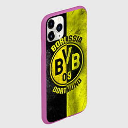 Чехол iPhone 11 Pro матовый Borussia Dortmund, цвет: 3D-фиолетовый — фото 2