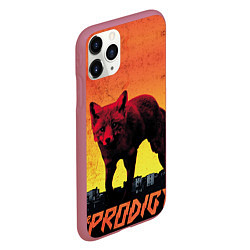 Чехол iPhone 11 Pro матовый The Prodigy: Red Fox, цвет: 3D-малиновый — фото 2