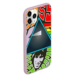 Чехол iPhone 11 Pro матовый Pink Floyd, цвет: 3D-розовый — фото 2