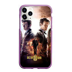 Чехол iPhone 11 Pro матовый Doctor Who: Heritage