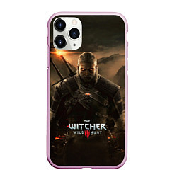 Чехол iPhone 11 Pro матовый Wild hunt