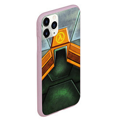 Чехол iPhone 11 Pro матовый Gordon Freeman: Costume, цвет: 3D-розовый — фото 2