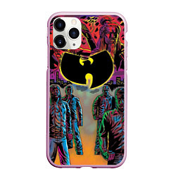 Чехол iPhone 11 Pro матовый Wu-Tang Clan: City, цвет: 3D-розовый