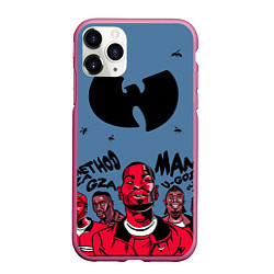 Чехол iPhone 11 Pro матовый Wu-Tang Clan: Method Man, цвет: 3D-малиновый