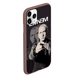 Чехол iPhone 11 Pro матовый Eminem: You, цвет: 3D-коричневый — фото 2