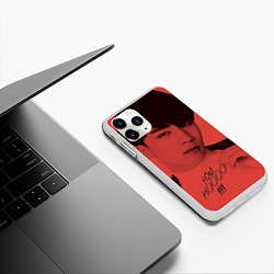 Чехол iPhone 11 Pro матовый Big bang: You Hoooo, цвет: 3D-белый — фото 2