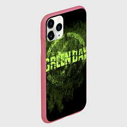 Чехол iPhone 11 Pro матовый Green Day: Acid Voltage, цвет: 3D-малиновый — фото 2
