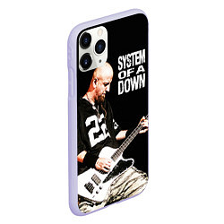 Чехол iPhone 11 Pro матовый System of a Down, цвет: 3D-светло-сиреневый — фото 2