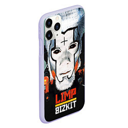 Чехол iPhone 11 Pro матовый Limp Bizkit: Faith Face, цвет: 3D-светло-сиреневый — фото 2