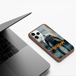 Чехол iPhone 11 Pro матовый Division, цвет: 3D-коричневый — фото 2