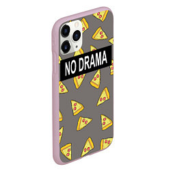 Чехол iPhone 11 Pro матовый No drama, цвет: 3D-розовый — фото 2