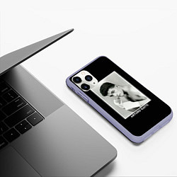 Чехол iPhone 11 Pro матовый Arturo Gatti: Photo, цвет: 3D-светло-сиреневый — фото 2