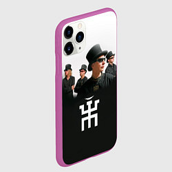 Чехол iPhone 11 Pro матовый Пикник, цвет: 3D-фиолетовый — фото 2